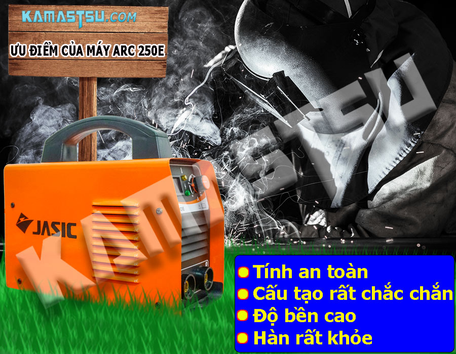 Ưu điểm máy hàn Jasic ARC 250E