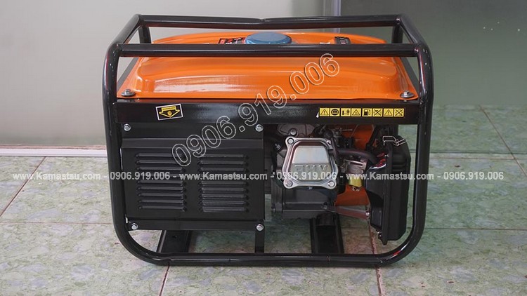 Với công suất 3KW máy phát điện Kamastsu 3900CX thích hợp sử dụng trong gia đình